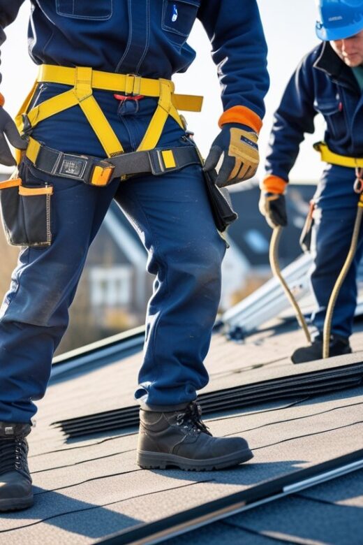 Praktisk arbejdstøj til tagdækning i Aalborg